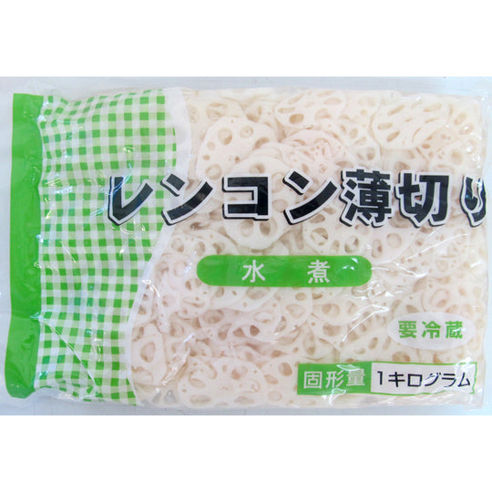 業務用 レンコンスライス 水煮 1kg